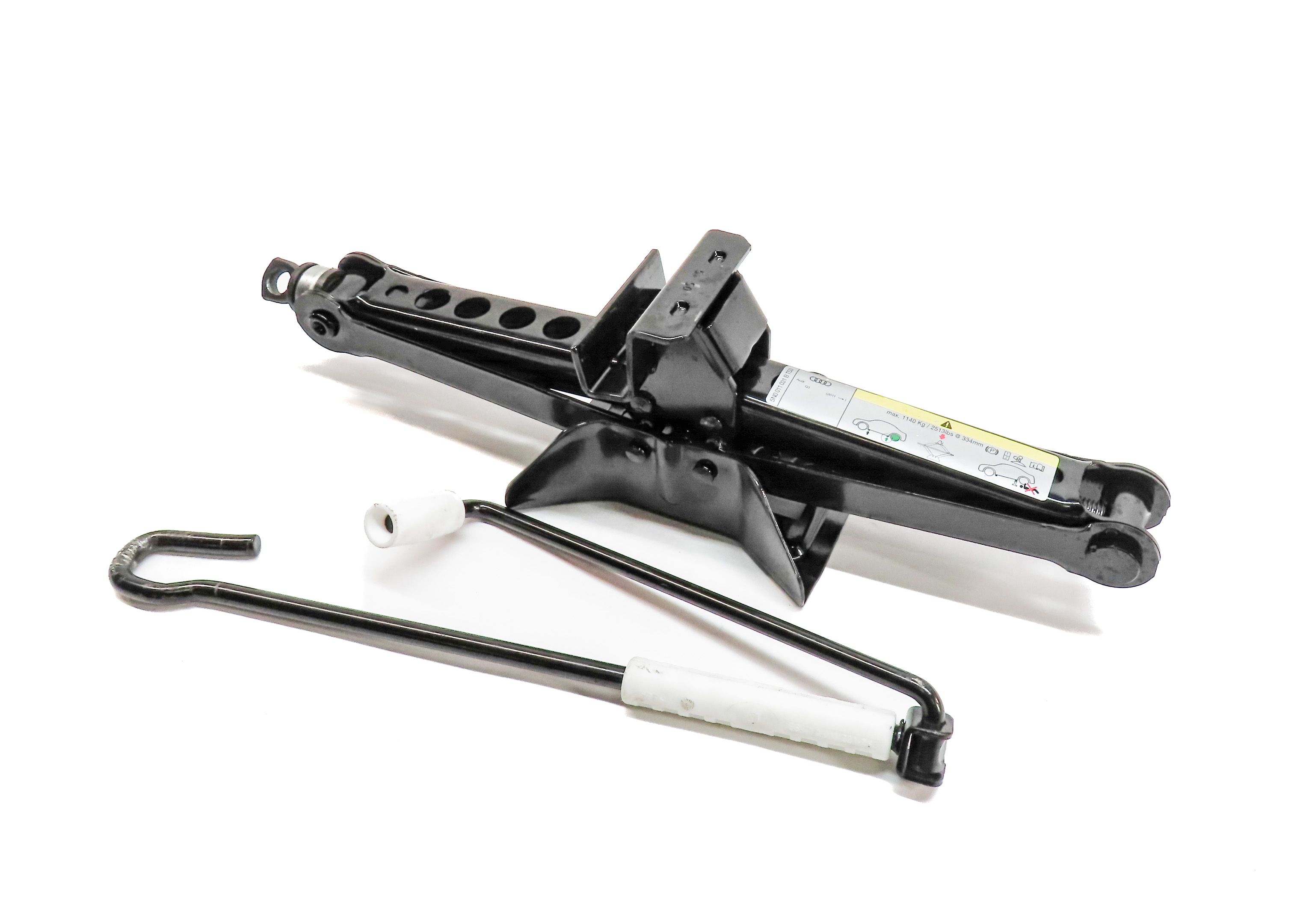 2015-2018 AUDI Q3 (8U) EMERGENCY SPARE TIRE JACK CAR LIFT JACK TOOL CRANK HANDLE — exact item pictured